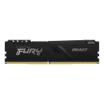 Kingston FURY Beast - DDR4 - modulo - 16 GB - DIMM 288-PIN - 3200 MHz / PC4-25600 - CL16 - 1.35 V - senza buffer - non ECC - nero